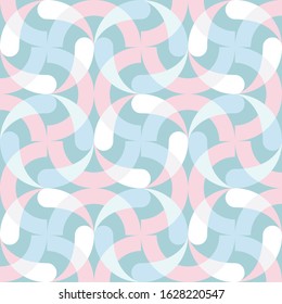 Geometry minimalistic artwork poster with simple shape and figure. Abstract vector pattern design in Scandinavian style in pastel color