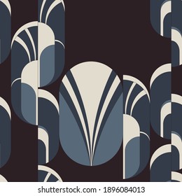 Geometry minimalistic artwork poster with simple shape and figure. Abstract pattern design in Scandinavian style for web banner, business presentation, branding package, fabric print, wallpaper.