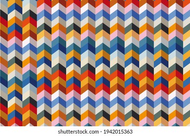Geometry minimalistic artwork poster with simple shape and figure. Abstract vector pattern design in 3d style for web banner, business presentation, branding package, fabric print, wallpaper
