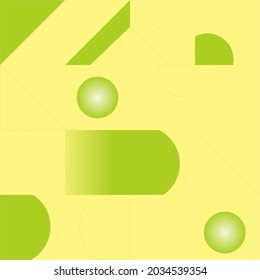 Geometry minimalistic artwork poster with simple shape and figure. Abstract vector pattern design in Scandinavian style for web banner, business presentation, branding package, fabric print, wallpaper