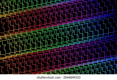 Geometry minimalistic artwork poster with simple shape and figure. Abstract vector pattern design  for web banner, business presentation, branding package, fabric print, wallpaper, etc.