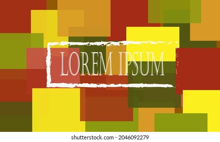 Geometry minimalistic artwork poster with simple shape and figure. Abstract vector pattern design  for web banner, business presentation, branding package, fabric print, wallpaper, etc.