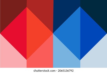 Geometry minimalistic artwork poster with simple shape and figure. Abstract vector pattern design  for web banner, business presentation, branding package, fabric print, wallpaper, etc.