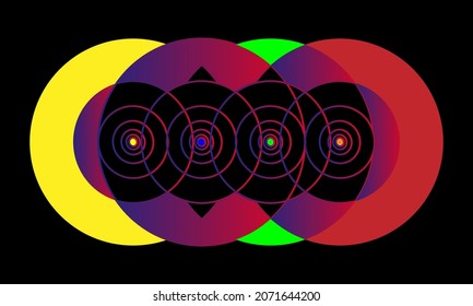 Geometry minimalistic artwork poster with simple shape and figure. Abstract vector pattern design  for web banner, business presentation, branding package, fabric print, wallpaper, etc.