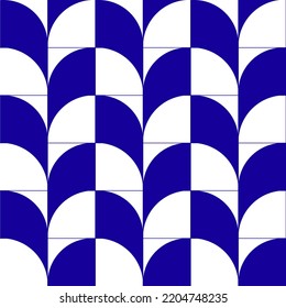 Afiche de arte minimalista geométrico con forma y figura simple. Resumen de diseño de patrones vectoriales en estilo escandinavo para banner web, presentación de negocios, paquete de marca, impresión de tela, papel tapiz
