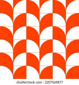 Geometry minimalistic artwork poster with simple shape and figure. Abstract vector pattern design in Scandinavian style for web banner, business presentation, branding package, fabric print, wallpaper