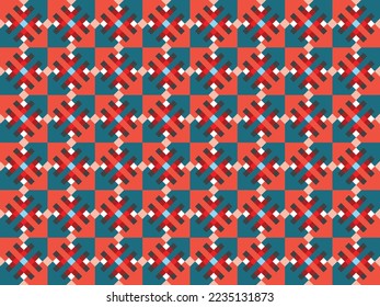 Geometry minimalistic artwork poster with simple shape and figure. Abstract vector pattern design in Scandinavian style for web banner, business presentation, branding package, fabric print, wallpaper