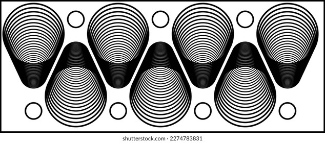 Afiche de arte minimalista geométrico con forma y figura simple, cubiertas geométricas, composiciones abstractas de formas, Vector.