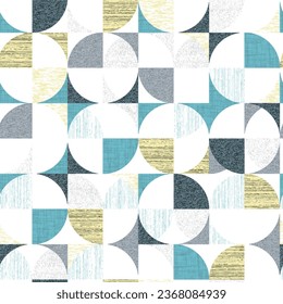 Geometry minimalistic artwork poster with simple shape and figure. Abstract vector pattern design in Scandinavian style for web banner, business presentation, branding package, fabric print, wallpaper
