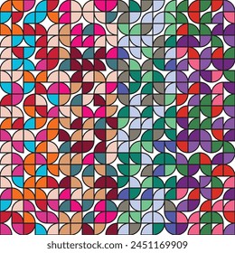 Póster de arte minimalista de geometría con forma simple y figura. Diseño Abstractas del patrón del Vector en estilo escandinavo para el Anuncio del Web, presentación del negocio, paquete de la marca, impresión de la tela,