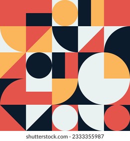 Geometry minimalistic background with simple shape and figure for web banner, business presentation, branding package, fabric print, wallpaper