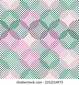 Geometry minimalistic composition template. Design for banner, flyers, print, poster, wallpaper, fabric. Abstract geometrical. 