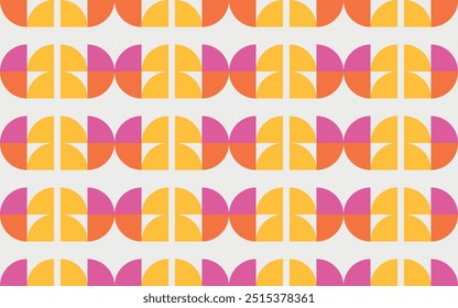 Geometry minimalistic composition template. Design for banner, flyers, print, poster, wallpaper fabric Vector graphics