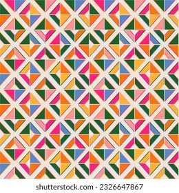 Geometry minimalistic pattern. Abstract vector pattern for web banner, business presentation, branding, fabric, textile.	