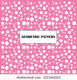Geometry minimalistic pattern design used for banners flyers print posters wallpaper and fabric vector illustration