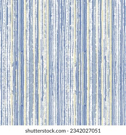 Geometry modern repeat pattern with textures. Abstract blue stripes background.tile wall background and texture