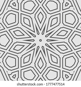 Geometry mosaic background. Concentric lines. Brochure or leaflet template