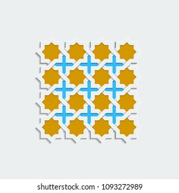 geometry mosaic vector illustration