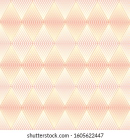Geometry objects in line-art style. Abstract geometric pattern. Pattern can be used for wallpaper, cover fills, web page background, surface textures. Vector linen texture. Vector repeating texture.