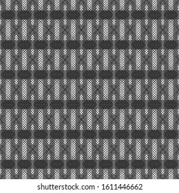 Geometry objects in line-art style. Abstract geometric pattern. Pattern can be used for wallpaper, cover fills, web page background, surface textures, textile fabric. Vector linen texture.
