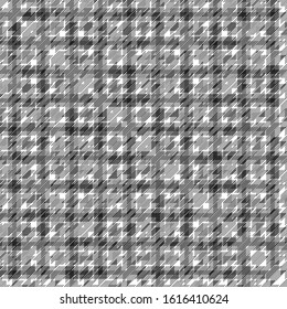 Geometry objects in line-art style. Abstract geometric pattern. Pattern can be used for wallpaper, cover fills, web page background, surface textures, textile fabric. Vector linen texture.