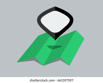 Geometry on the map, icon