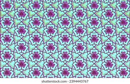 Geometry pattern background vector image.A symphony of shapes and colors that elevate designs with modern elegance and dynamic versatility.