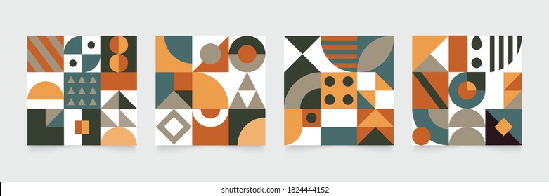 Geometry pattern design vector. Abstract background design with Geometric shape design for cover, Business presentation, Wallpaper, Fabric print, Logo and Packaging. Vector Illustration.