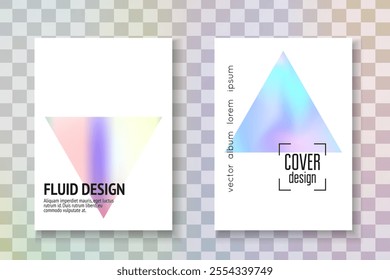 Geometry Presentation. Color Texture. Colorful Pearl Illustration. Pink Minimalist Cover. Iridescent Foil. Digital Design. Memphis Screen. Purple Geometry Presentation