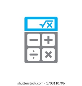 Geometry related icon on background for graphic and web design. Creative illustration concept symbol for web or mobile app.