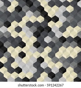 Geometry seamless background. Vector illustration in abstract style