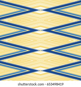 Geometry Seamless Colorful Pattern with Ethnic African motif. Modern Decorative Ornament with Beautiful Grace Effect for textile, wallpaper, card