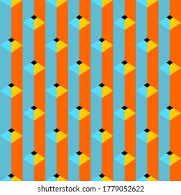 geometry seamless pattern vector design