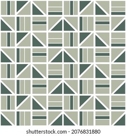 Geometry seamless pattern. Vector illustration.