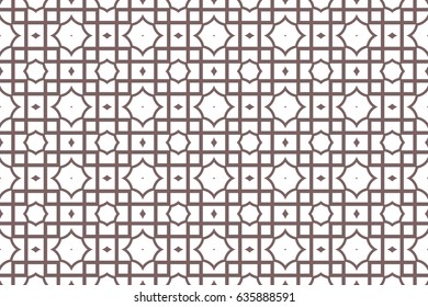 geometry seamless pattern. vector illustration. modern ornament.