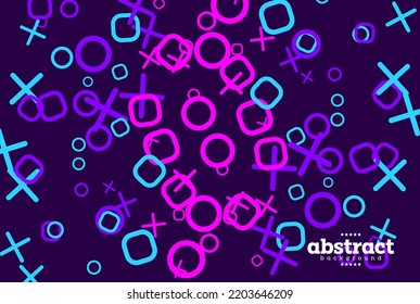 la forma geometría cruza esfera y los datos de forma cuadrada se pueden utilizar para publicidad folletos plantillas de banner portada de portada vectorial.