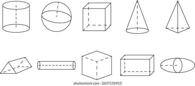 Geometry Shape Element design collection