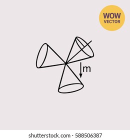 Geometry simple icon