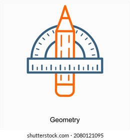 Geometrisches oder stationäres Symbolkonzept
