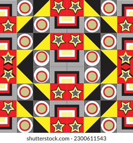geometry textile pop culture shape Vector Artwork