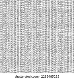 Gray Marl Heather Triblend Melange Seamless Repeat Vector Pattern Swatch.  Kit t-shirt fabric texture. Stock Vector