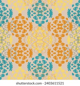 Geometry texture repeat creative modern pattern Bizarre Art Illustration