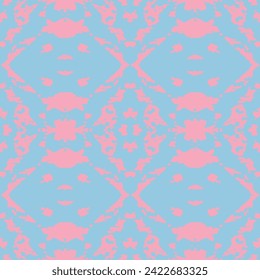 Geometry texture repeat creative modern pattern geometric grunge blue and beige white background. Hand-Drawn Vector Illustration.