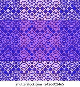 Geometry texture repeat creative modern pattern geometric grunge blue and beige white background.  Illustration with citrus fruits and seeds over white backdrop.
