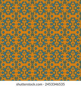 Geometry texture repeat creative modern pattern geometric grunge blue and beige white background. 1970 Aesthetic Textures with Flowing Waves