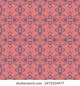 Geometry texture repeat creative modern pattern geometric grunge blue and beige white background. Atomic stylized backdrop.