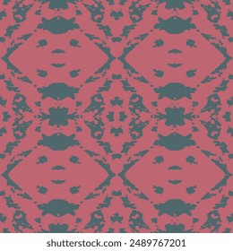Geometry texture repeat creative modern pattern geometric grunge blue and beige white background. 70s retro vintage pattern background