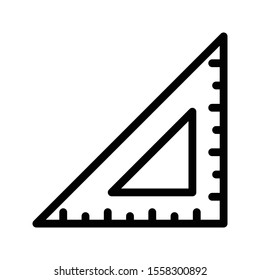 geometry thin colour line icon 