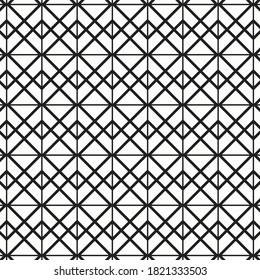 Geometry of triangle and square on background. vector pattern. pattern is on swatch panel.