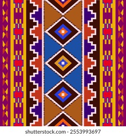 Geometry tribal native graphic abstract for textile and wallpaper.